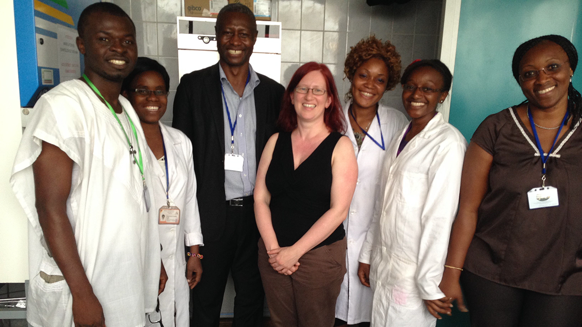 Malaria researcher Ayong team feature